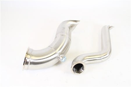 PLM Power Driven D-Series Hood Exit Up-pipe & Dump Tube for Top Mount Turbo Manifold.