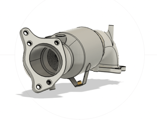 PLM Power Driven Downpipe 2023+ Acura Integra 1.5T.
