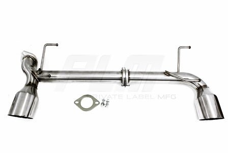 PLM Power Driven FR-S BRZ Axle Back Exhaust with Dual Tips 2012 - 2017+.