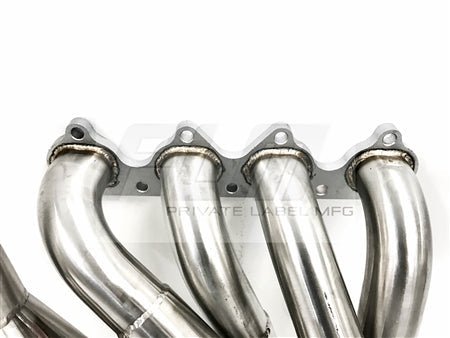 PLM Power Driven H-Series Hood Exit Race Header 4-1 Megaphone H22 F20B H22A.