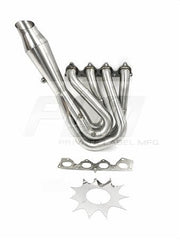 PLM Power Driven H-Series Hood Exit Race Header 4-1 Megaphone H22 F20B H22A.