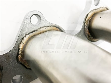 PLM Power Driven H-Series Hood Exit Race Header 4-1 Megaphone H22 F20B H22A.