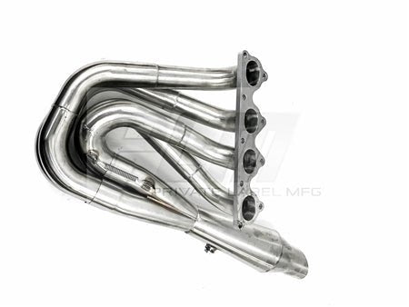 PLM Power Driven H-Series Hood Exit Race Header 4-1 Megaphone H22 F20B H22A.