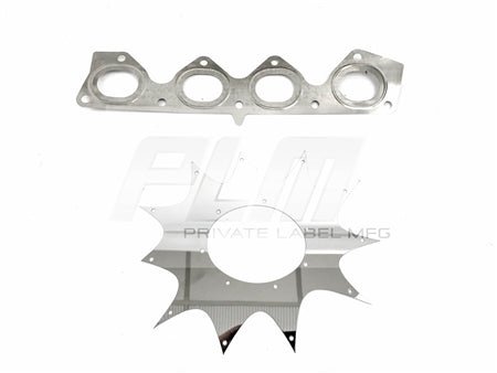 PLM Power Driven H-Series Hood Exit Race Header 4-1 Megaphone H22 F20B H22A.