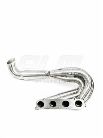 PLM Power Driven K - Series Hood Exit Race Header (4 - 1 Megaphone) Non - Lean - SBX Performance