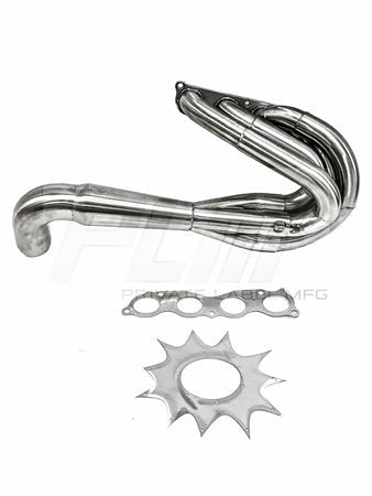 PLM Power Driven K - Series Hood Exit Race Header (4 - 1 Megaphone) Non - Lean - SBX Performance