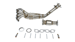 PLM Power Driven K - Series K24 K20 RSX Header with Bolt - On Catalytic Converter - SBX Performance
