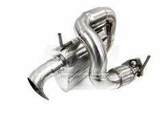 PLM Power Driven Polaris Slingshot Exhaust with Adjustable Silencers.