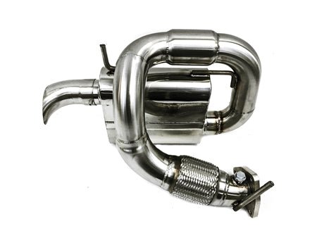 PLM Power Driven Polaris Slingshot Exhaust with Adjustable Silencers.