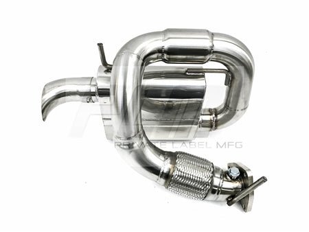 PLM Power Driven Polaris Slingshot Exhaust with Adjustable Silencers.
