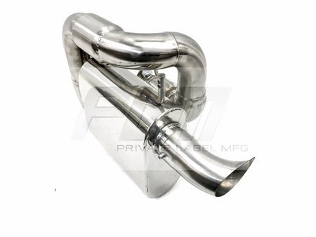PLM Power Driven Polaris Slingshot Exhaust with Adjustable Silencers.
