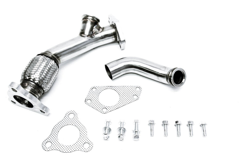 PLM Power Driven Subaru 3-Bolt EWG Up Pipe with Turbosmart WG40 Gen V Wastegate.