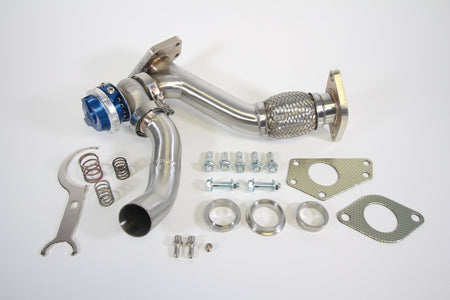 PLM Power Driven Subaru EWG Up Pipe with Turbosmart WG40 Gen V Wastegate.