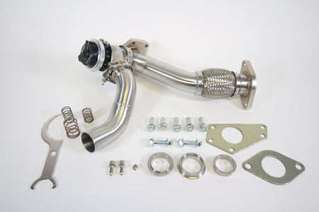 PLM Power Driven Subaru EWG Up Pipe with Turbosmart WG40 Gen V Wastegate.