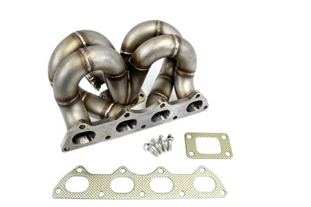 PLM Power Driven T3 Ramhorn Turbo Manifold A/C & P/S Compatible B-Series B16 B18 B20.