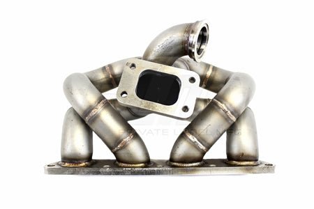 PLM Power Driven T3 Ramhorn Turbo Manifold A/C & P/S Compatible B-Series B16 B18 B20.