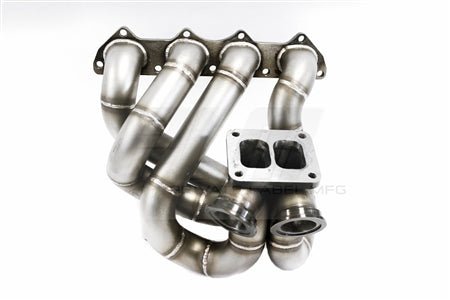 PLM Power Driven T4 Top Mount Turbo Manifold with Dual Wastegates B-Series B16 B18 B20.