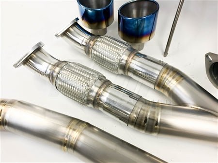 PLM Power Driven Titanium Exhaust V2 Nissan GT-R R35 GTR.