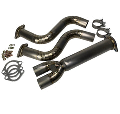 PLM Power Driven Titanium Mid Y-Pipe for Nissan 370Z.