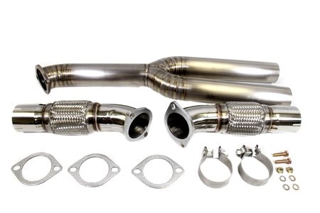 PLM Power Driven Titanium Y-Pipe for Nissan GT-R R35 GTR.