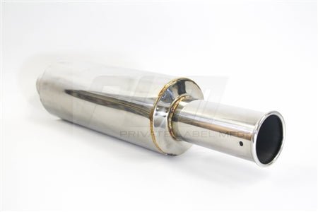 PLM Power Driven Universal Rolled Tip Muffler.