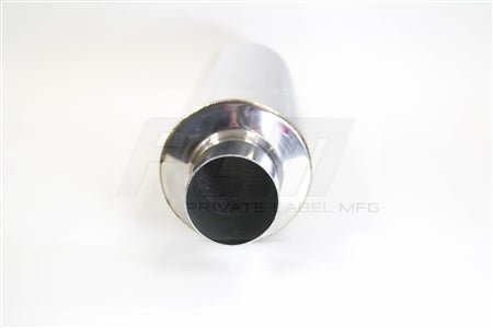 PLM Power Driven Universal Rolled Tip Muffler.