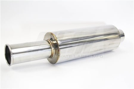 PLM Power Driven Universal Rolled Tip Muffler.