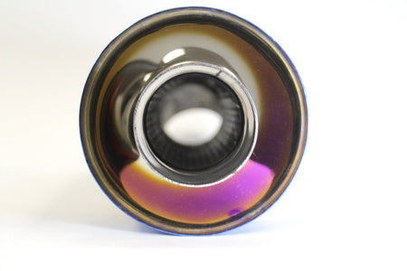 PLM Power Driven Universal Turndown Dolphin Tip Muffler.