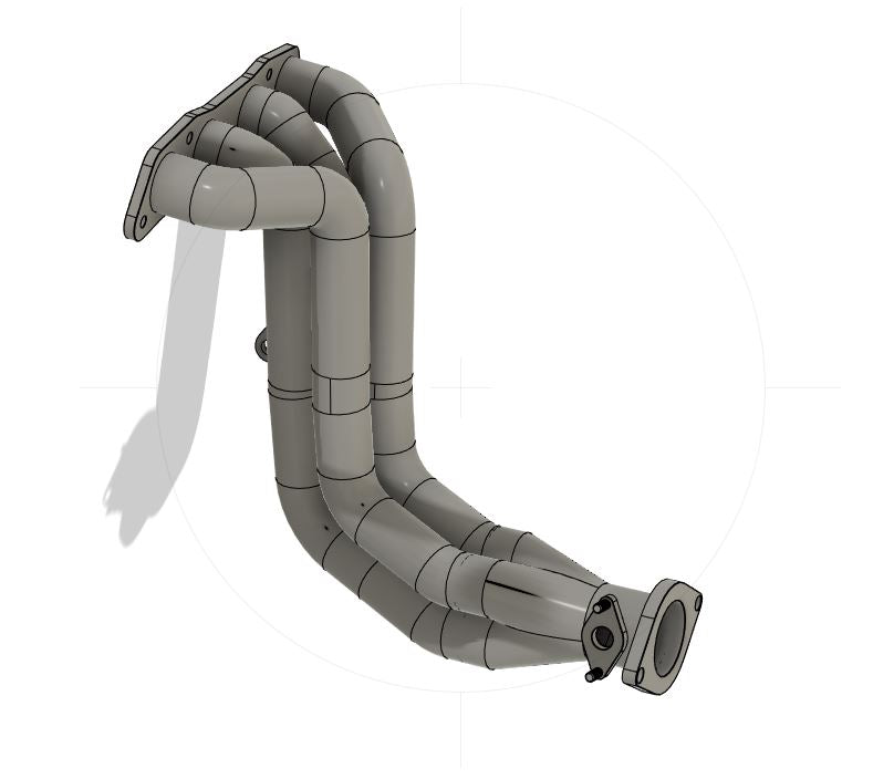 PLM Race Header Toyota Corolla 1ZZ-FE 1998 - 2002.