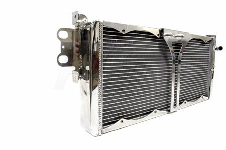 PLM Shelby GT500 Heat Exchanger with SPAL Fans & Wiring Harness.