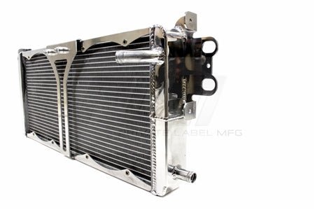 PLM Shelby GT500 Heat Exchanger with SPAL Fans & Wiring Harness.