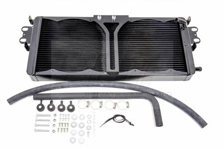 PLM Shelby GT500 Heat Exchanger with SPAL Fans & Wiring Harness.