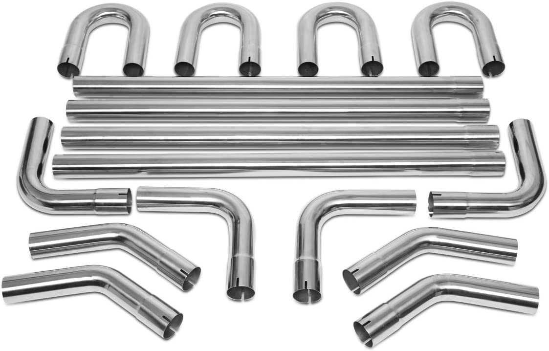 PLM Stainless Steel Exhaust Manifold Tubing Mandrel Piping Kit.