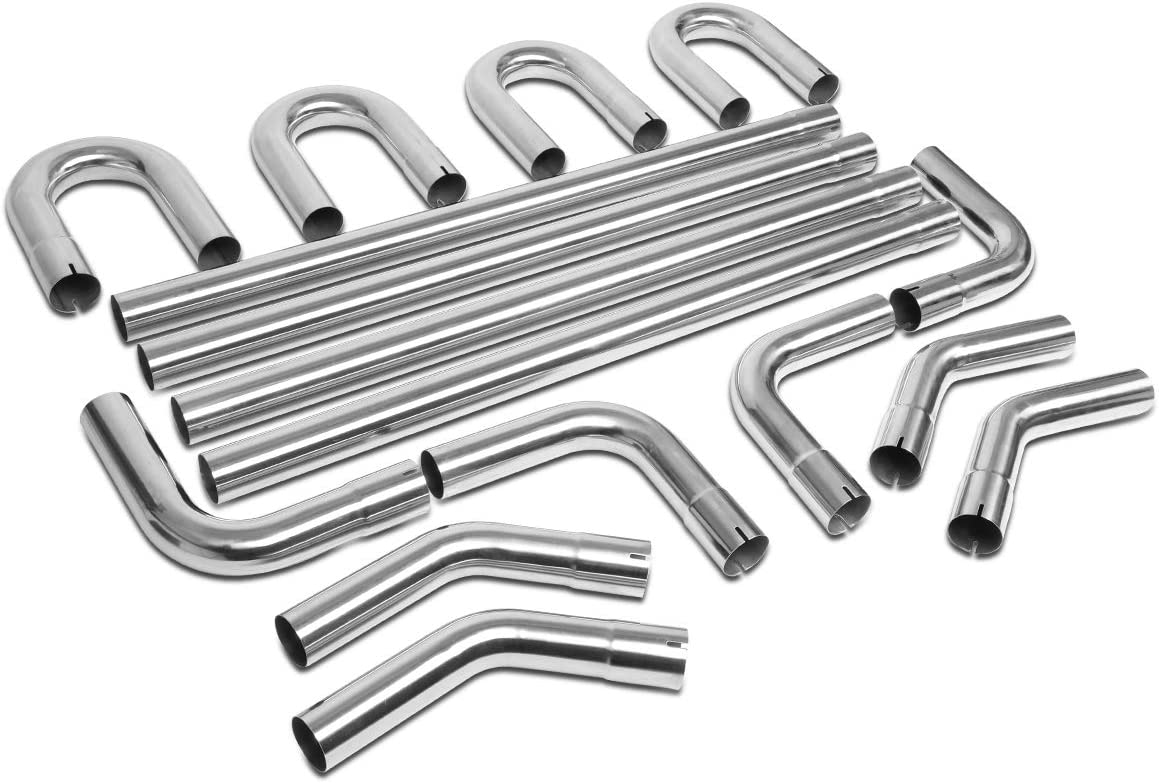 PLM Stainless Steel Exhaust Manifold Tubing Mandrel Piping Kit.