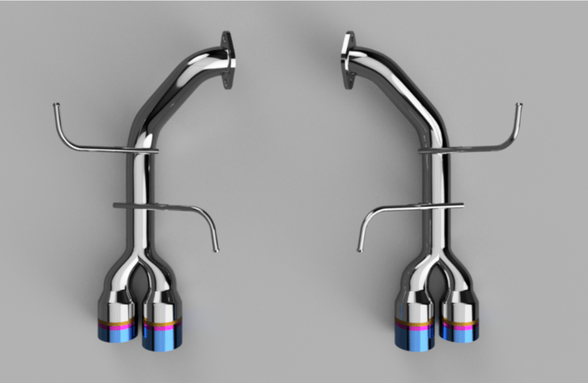 PLM Subaru WRX VB 2022 Axle-Back Exhaust.