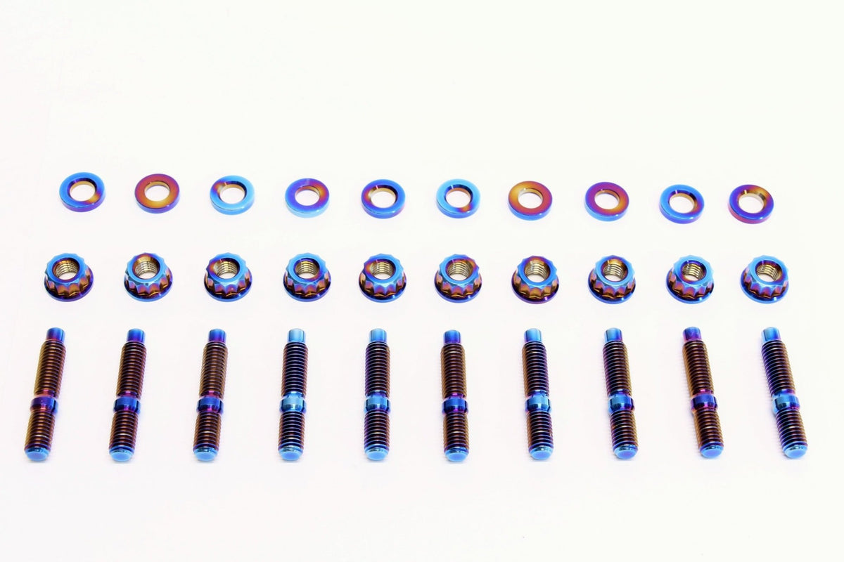 PLM Titanium Honda B D F H J K-Series Intake Manifold Stud Kit.