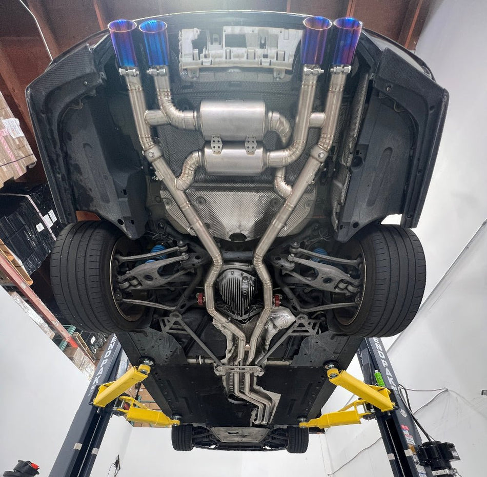 PLM Titanium Valved Exhaust System - BMW F80 F82 M3 M4.
