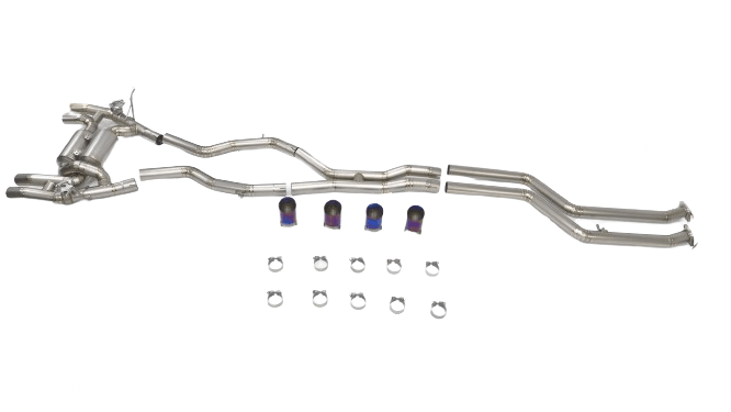 PLM Titanium Valved Exhaust System - BMW F80 F82 M3 M4.