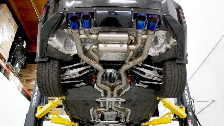 PLM Titanium Valved Exhaust System - BMW G87 M2 G8X.