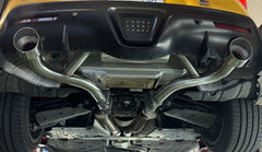 PLM Toyota Supra GR A90 Muffler Delete Axle Back Exhaust.