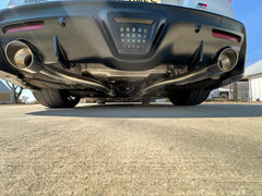 PLM Toyota Supra GR A90 Muffler Delete Axle Back Exhaust.