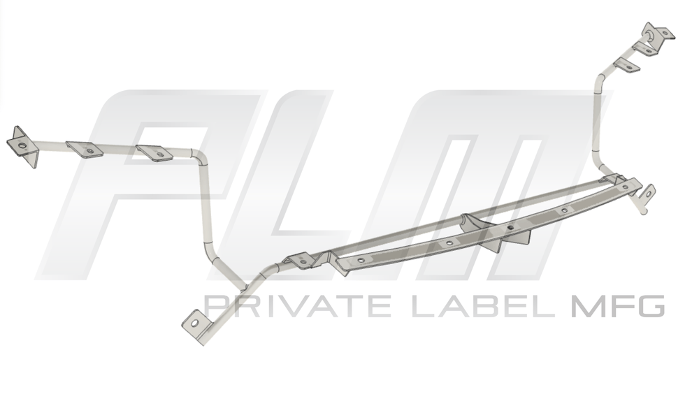 PLM Tubular Upper Radiator Support - Honda Civic EK 96-00.