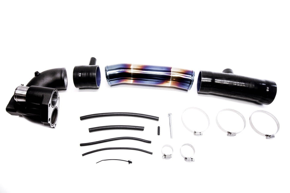 PLM Turbo Inlet Pipe Kit Stainless Burnt Blue - 2017-2022 CR-V 1.5T.