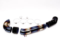 PLM Turbo Inlet Pipe Kit Stainless Burnt Blue - 2017+ FK8 Civic Type R.