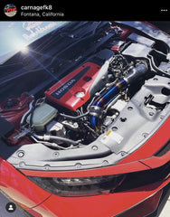 PLM Turbo Inlet Pipe Kit Stainless Burnt Blue - 2023+ FL5 Civic Type R.