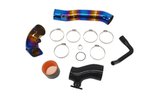 PLM Turbo Inlet Pipe Kit Stainless Burnt Blue - 23+ Integra 22+Civic.