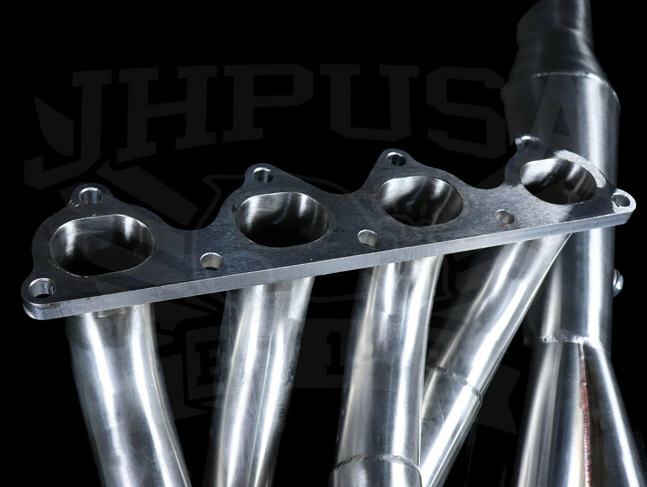 PLM Power Driven Hood Exit Race Header (4-1 Megaphone) - H-series / H2B.