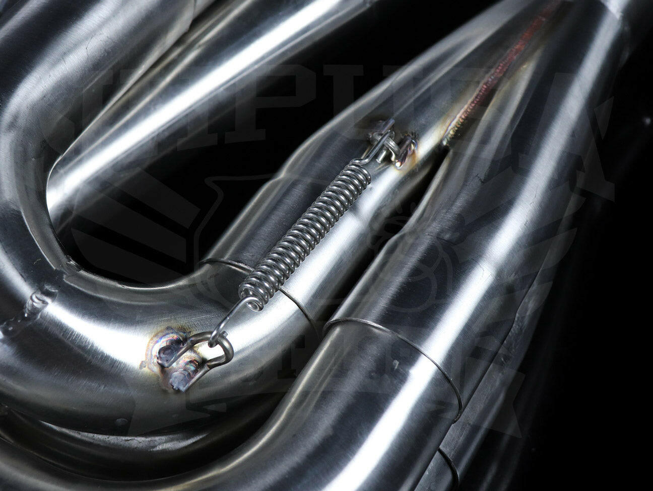 PLM Power Driven Hood Exit Race Header (4-1 Megaphone) - H-series / H2B.