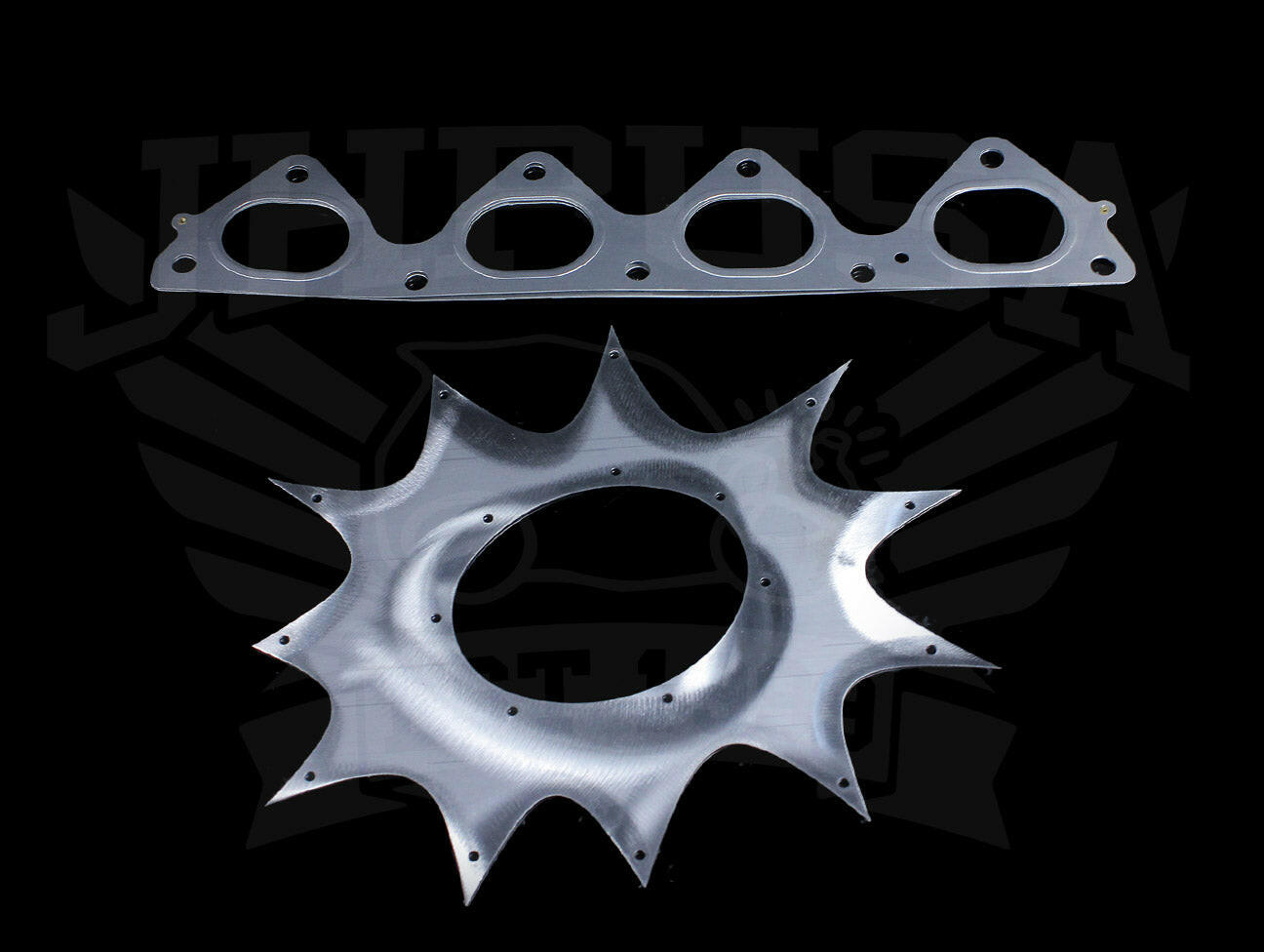 PLM 4-1 Hood Exit Race Header - B-series.