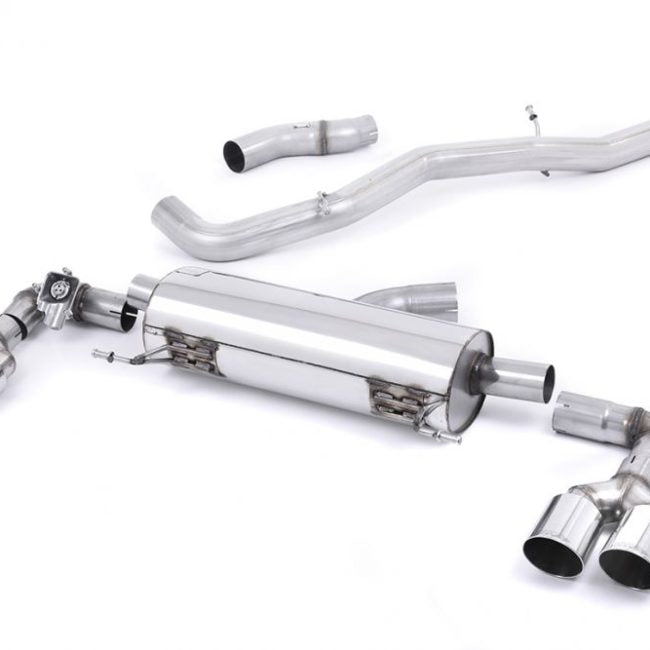 Milltek Valved &amp; Non-Resonated Catback Exhaust System for 8X Audi S1